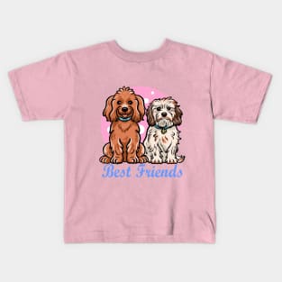 Dogs best friends Kids T-Shirt